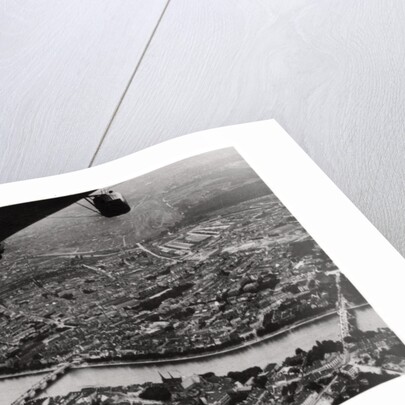 Aerial view of Basel, Switzerland, from a Zeppelin by Anonymous