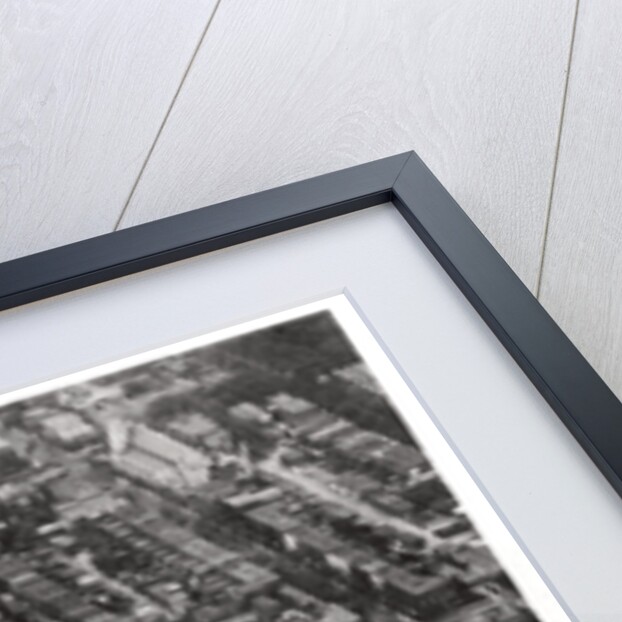 Aerial view of the Library of Congress, Washington DC, USA, from a Zeppelin by Anonymous