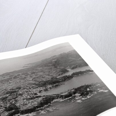 Aerial view of Oginohama, Japan, from a Zeppelin by Anonymous