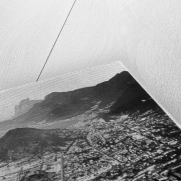 Aerial view of Rio de Janeiro, Brazil, from a Zeppelin by Anonymous