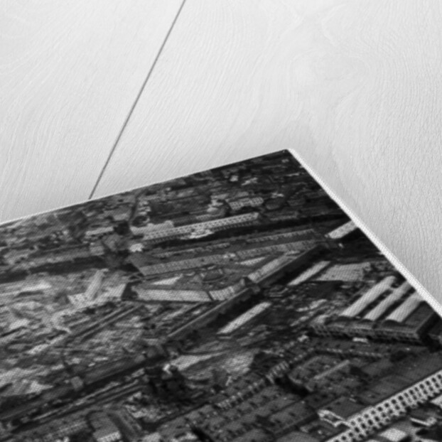 Aerial view of the Kremlin, Moscow, USSR, from a Zeppelin by Anonymous