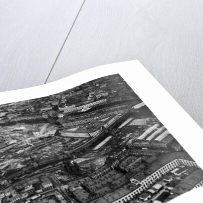 Aerial view of the Kremlin, Moscow, USSR, from a Zeppelin by Anonymous