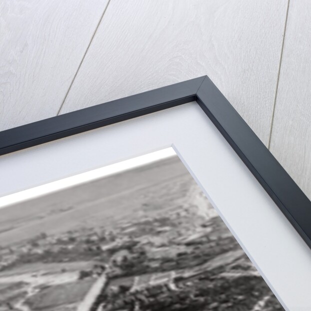 Aerial view of Volkerschlachtdenkmal, Leipzig, Germany, from a Zeppelin by Anonymous