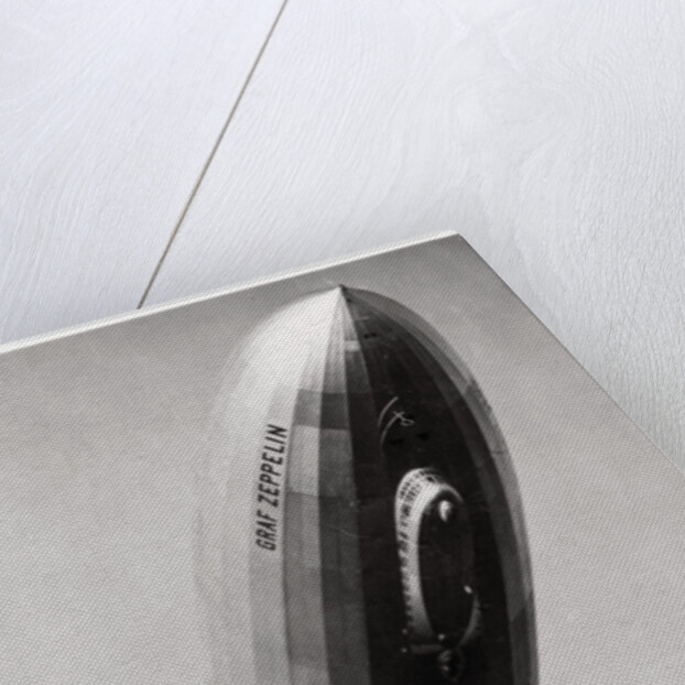 Airship LZ127 'Graf Zeppelin', seen from below by Anonymous