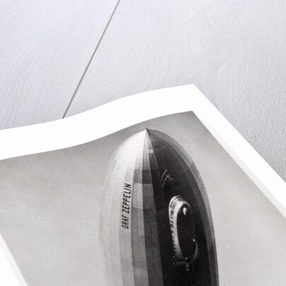Airship LZ127 'Graf Zeppelin', seen from below by Anonymous