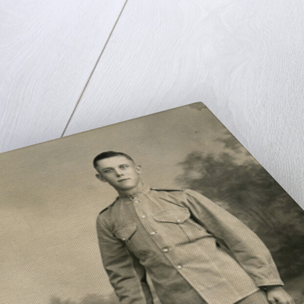 Studio portrait of a soldier of C Company, 2nd Battalion the King's Regiment, Iraq by Anonymous