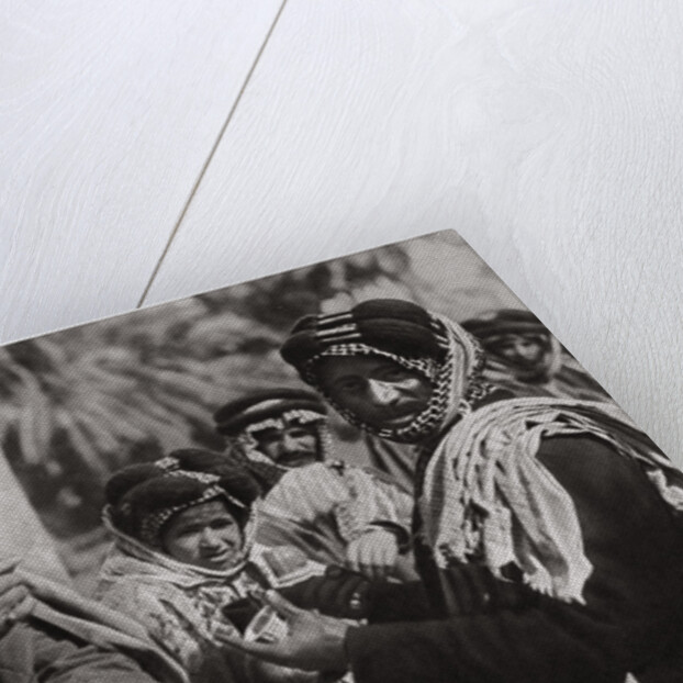 A sheikh enjoying the famous Arab coffee by A Kerim
