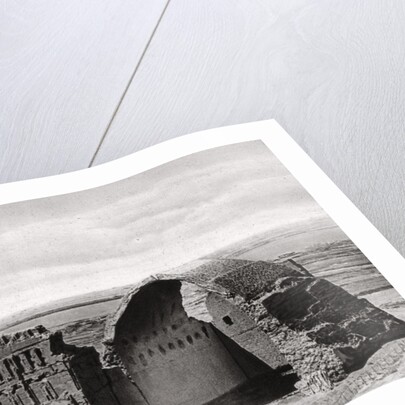 The Taq-i Kisra from the air, Ctesiphon, Iraq by A Kerim