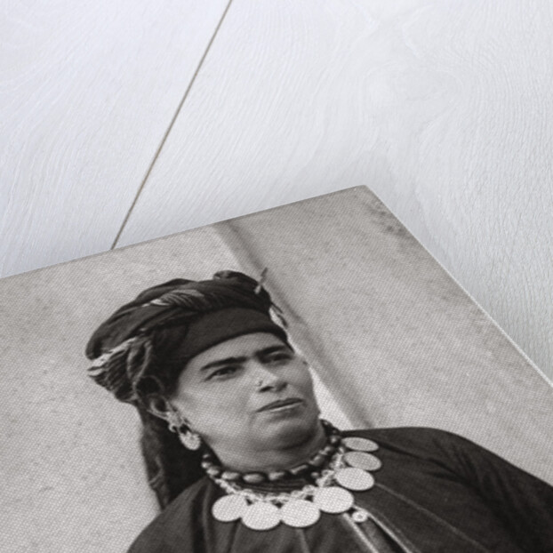 Kurdish lady in her best costume, Iraq by A Kerim