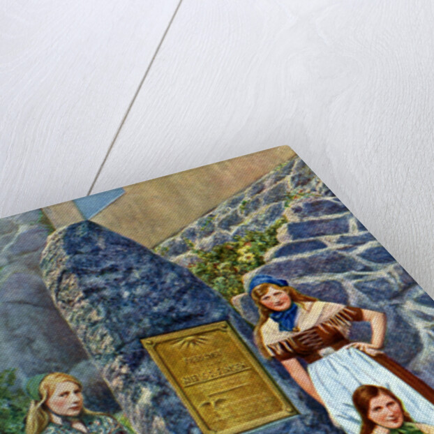 Girls of Strimi Island, Denmark by Danish Legation