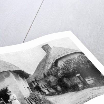 Family grocer, corner of Bradford Peverell, Wessex by Anonymous