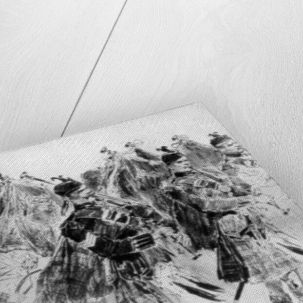 To the Wail of the Pipes, The Highland Soldiers' Lament by Richard Caton Woodville II