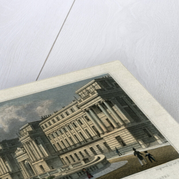 Cumberland Terrace, Regent's Park, London by J Tingle