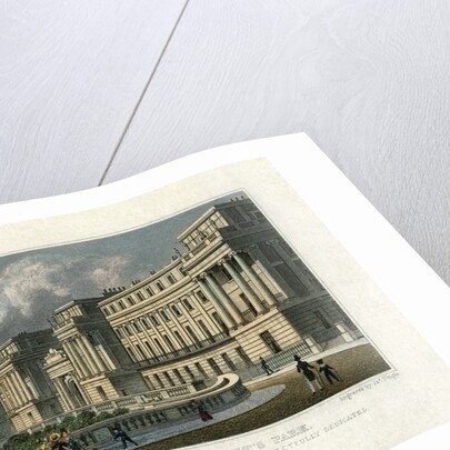 Cumberland Terrace, Regent's Park, London by J Tingle