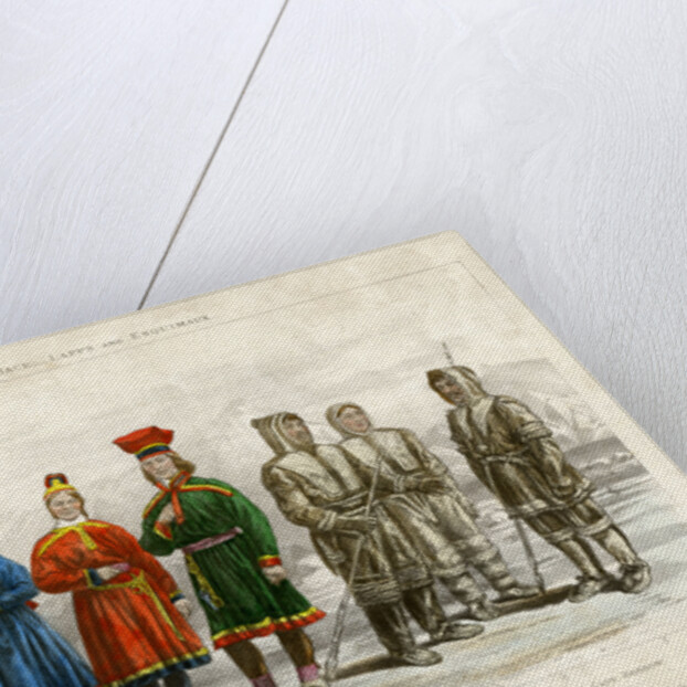 Mongol Race, Lapps and Esquimaux by A Portier
