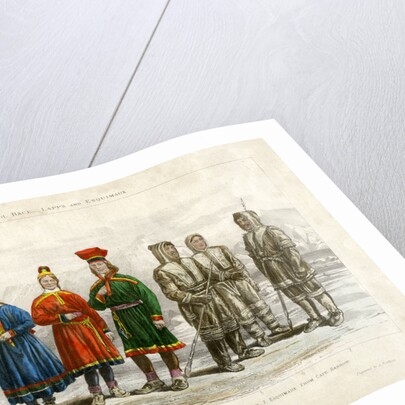 Mongol Race, Lapps and Esquimaux by A Portier