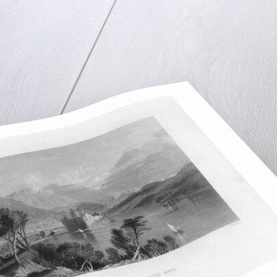 Kilchurn Castle, Loch Awe, looking towards Dalmally, Argyleshire by Thomas Barber