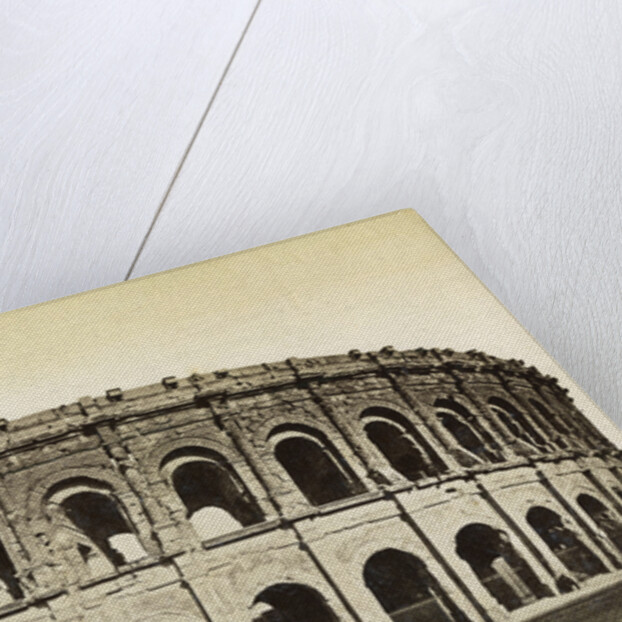 Roman amphitheatre, Nimes, France by Anonymous