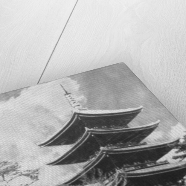 Pagoda, Nara, Japan by Anonymous