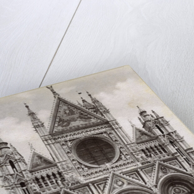 Facade of Siena Cathedral, Italy by Anonymous