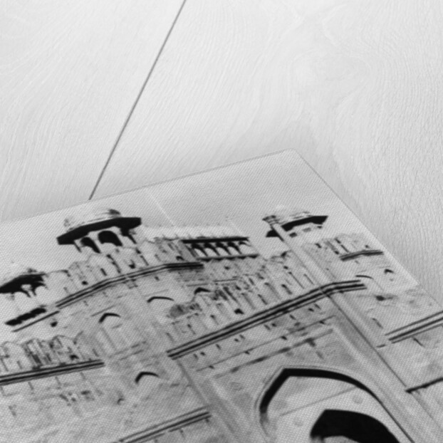 Gateway to the Red Fort, Delhi, India by Anonymous