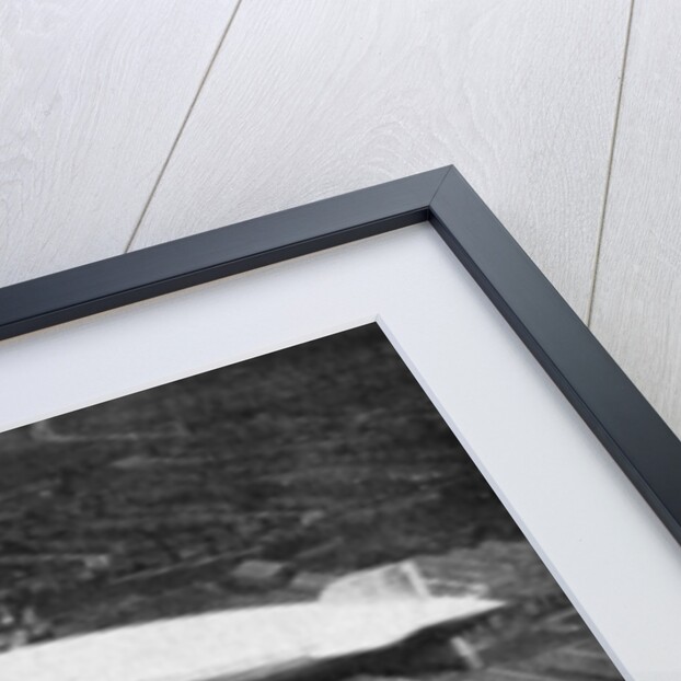 German airship 'Graf Zeppelin' flying over Wembley during the FA Cup Final, London by Central Press