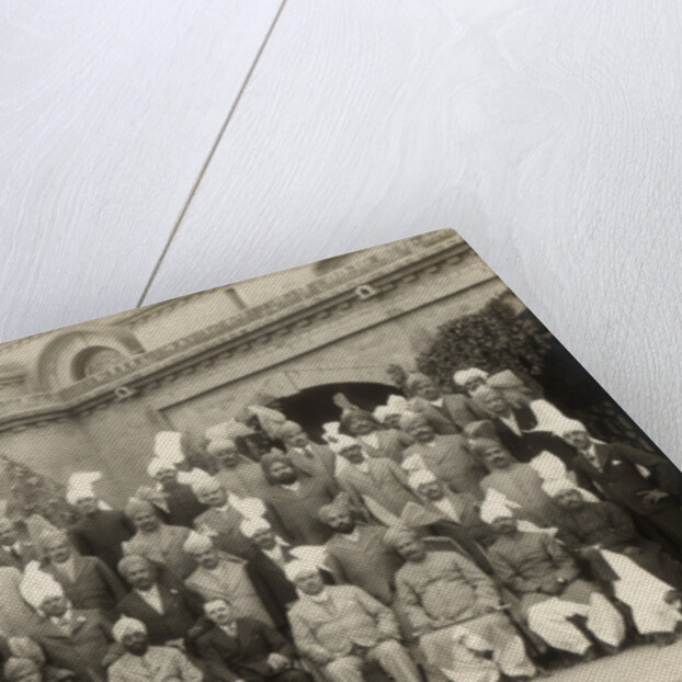 Shahpur district police officers group, India by Mool Chand & Son