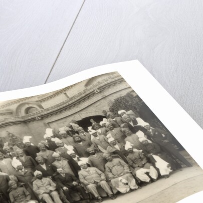 Shahpur district police officers group, India by Mool Chand & Son