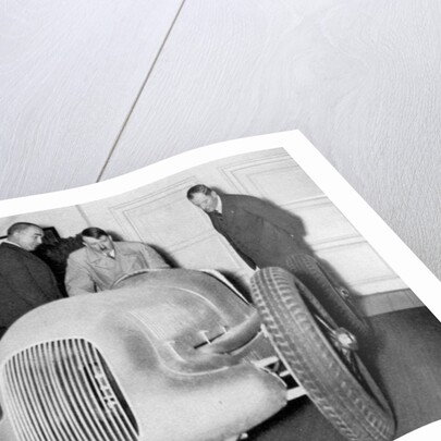 'Mercedes Benz racing car built on suggestion of the Führer', Germany by Anonymous