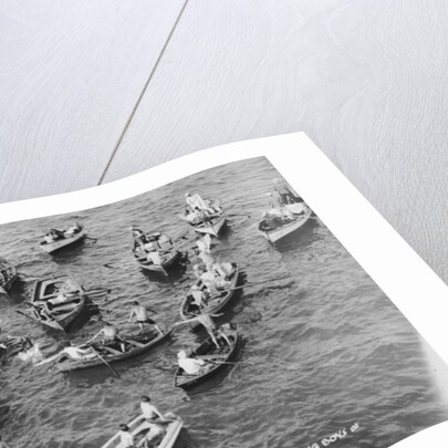 Diving boys at Las Palmas, Gran Canaria, Canary Islands, Spain by Anonymous