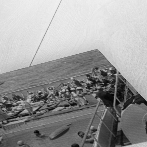 Swimming pool on board the RML Atlantis by Anonymous