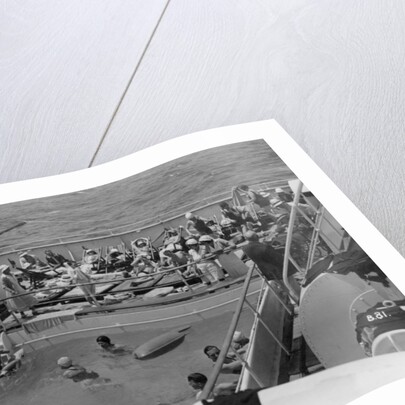 Swimming pool on board the RML Atlantis by Anonymous