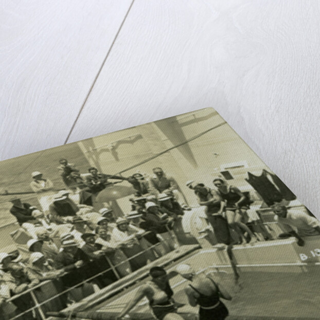 Swimming pool on board the RML Atlantis by Anonymous