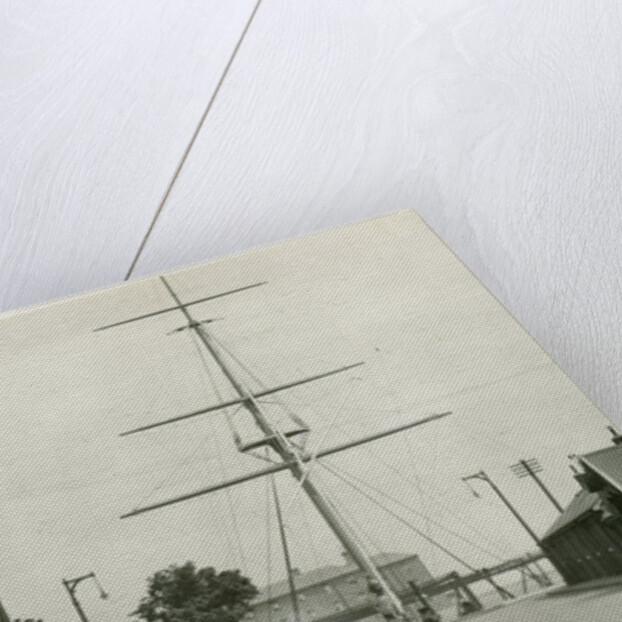 The quarterdeck, Royal Navy training establishment, Shotley, Suffolk by Anonymous