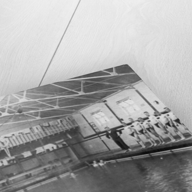 The swimming bath, Royal Navy training establishment, Shotley, Suffolk by Anonymous