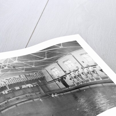 The swimming bath, Royal Navy training establishment, Shotley, Suffolk by Anonymous