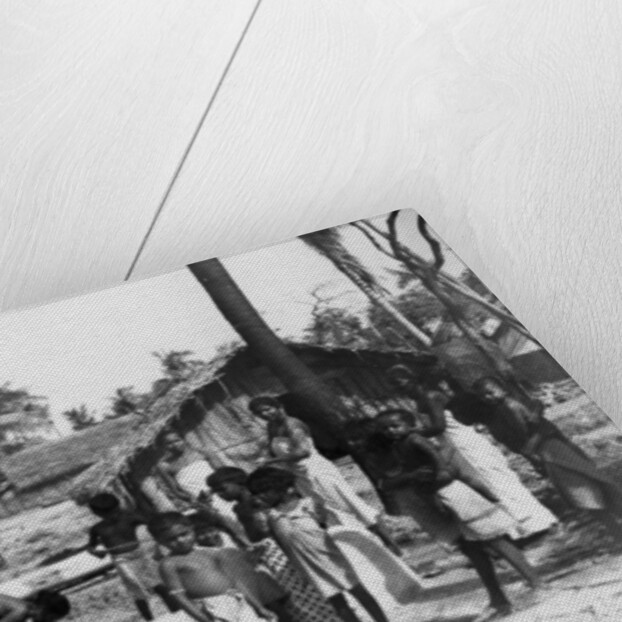 Village scene, Trincomalee, Ceylon by Anonymous