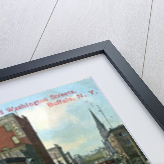 Genesse, Chippewa and Washington Streets, Buffalo, New York, USA by Anonymous