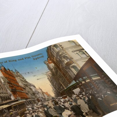 Corner of King and Pitt Streets, Sydney, New South Wales, Australia by Anonymous