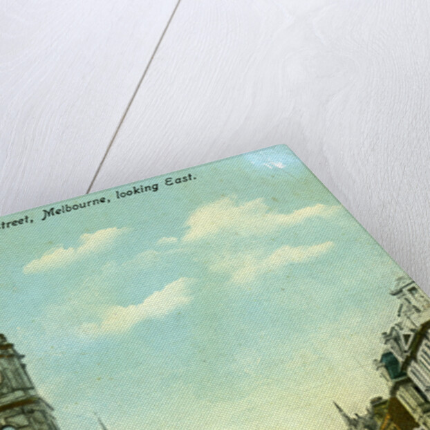 Collins Street, looking east, Melbourne, Victoria, Australia by Anonymous