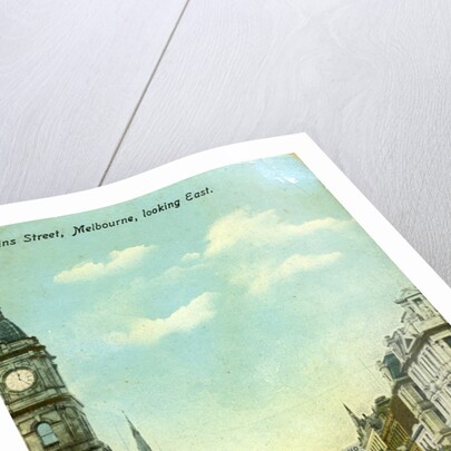 Collins Street, looking east, Melbourne, Victoria, Australia by Anonymous