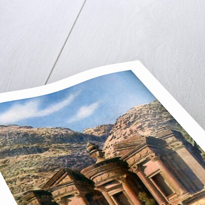 El Deir (the Monastery), Petra, Jordan by Anonymous