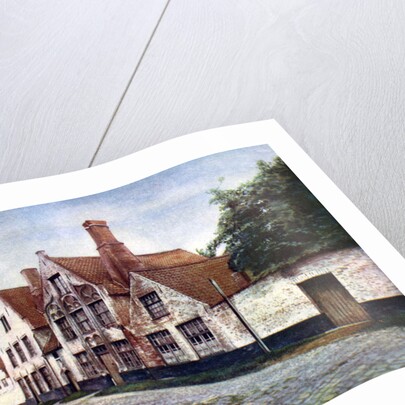 Beguinage of the Vineyard, Bruges, Belgium by WH Smith