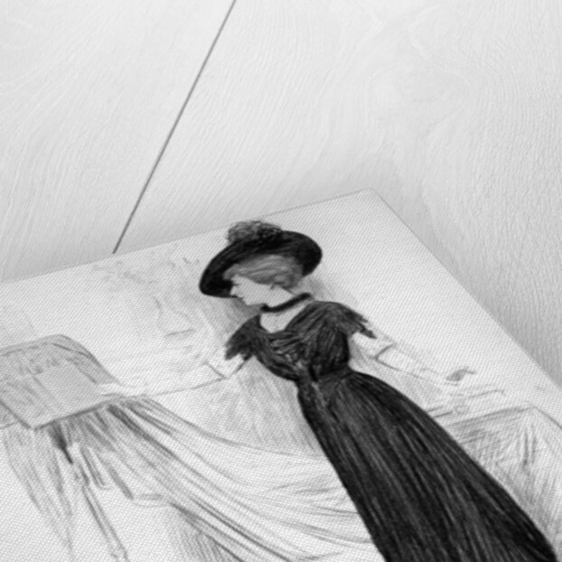 Cecile Sorel, French actress by Anonymous