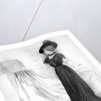 Cecile Sorel, French actress by Anonymous