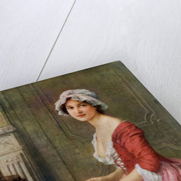 The Seamstress by Charles Amable Lenoir