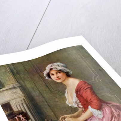 The Seamstress by Charles Amable Lenoir