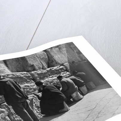 The Wailing Wall, Jerusalem by Anonymous