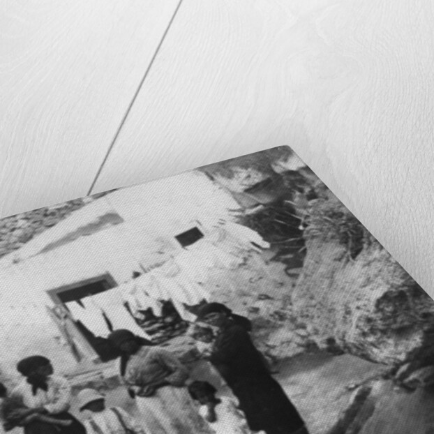 Cave dwellers, Atalaya, Las Palmas, Gran Canaria, Canary Islands, Spain by Anonymous