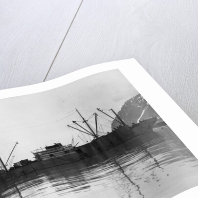 A whaler, Magdalene Bay, Spitzbergen, Norway by Anonymous